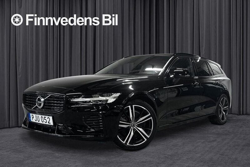 Svart Begagnad 2022 Volvo V60 R-Design Kombi | 479 000 kr (Bra pris) - Bild 1/4