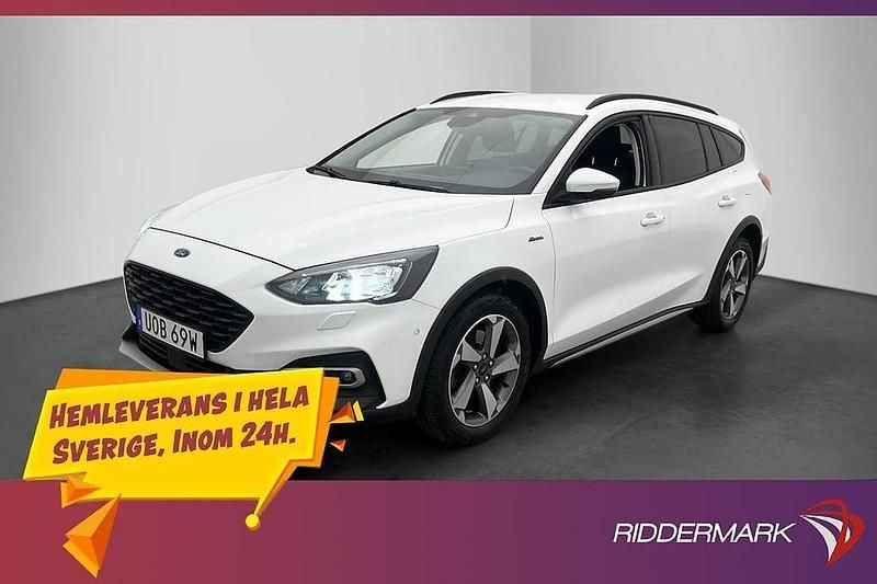 Vit Begagnad 2020 Ford Focus Active Kombi | 169 900 kr - Bild 1/3