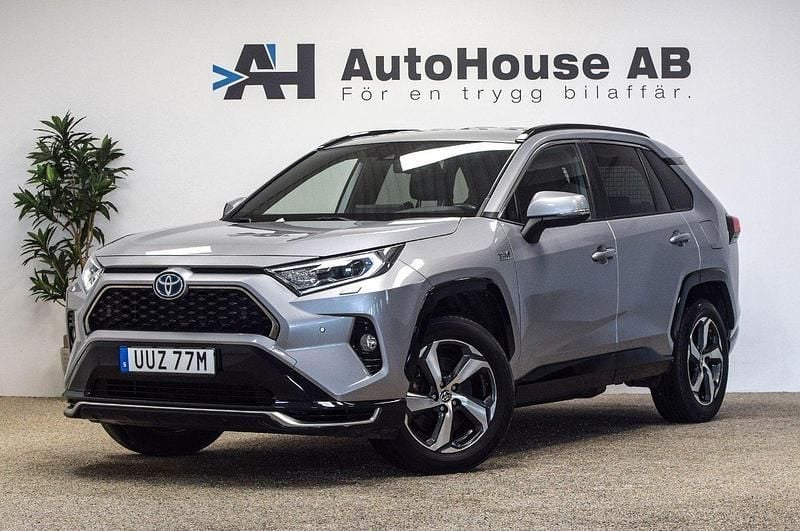 Silver Begagnad 2021 Toyota RAV4 Hybrid Edition SUV | 339 000 kr (Bra pris) - Bild 1/4