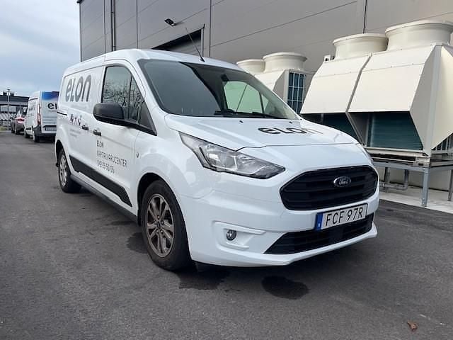 Vit Begagnad 2021 Ford Transit | 229 000 kr (Lite dyr) - Bild 1/4