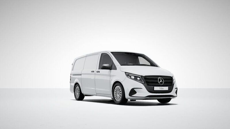 Vit Ny 2025 Mercedes Vito Minibuss | 549 000 kr (Marknadspris) - Bild 1/3