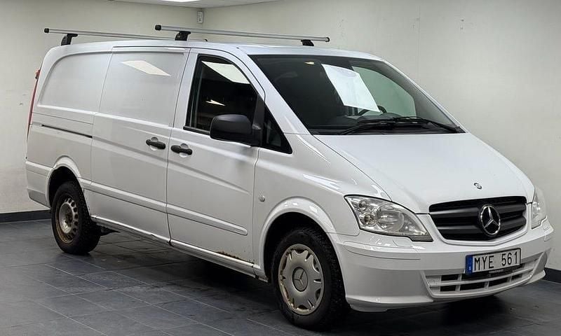 Vit Begagnad 2013 Mercedes Vito Van | 79 900 kr (Marknadspris) - Bild 1/4