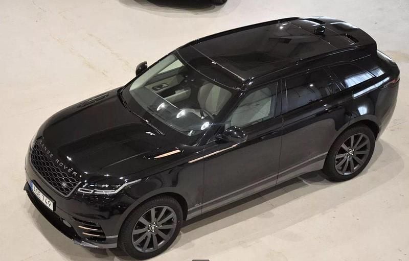 Svart Begagnad 2019 Land Rover Range Rover Velar R-Dynamic SUV | 425 000 kr (Bra pris) - Bild 1/4