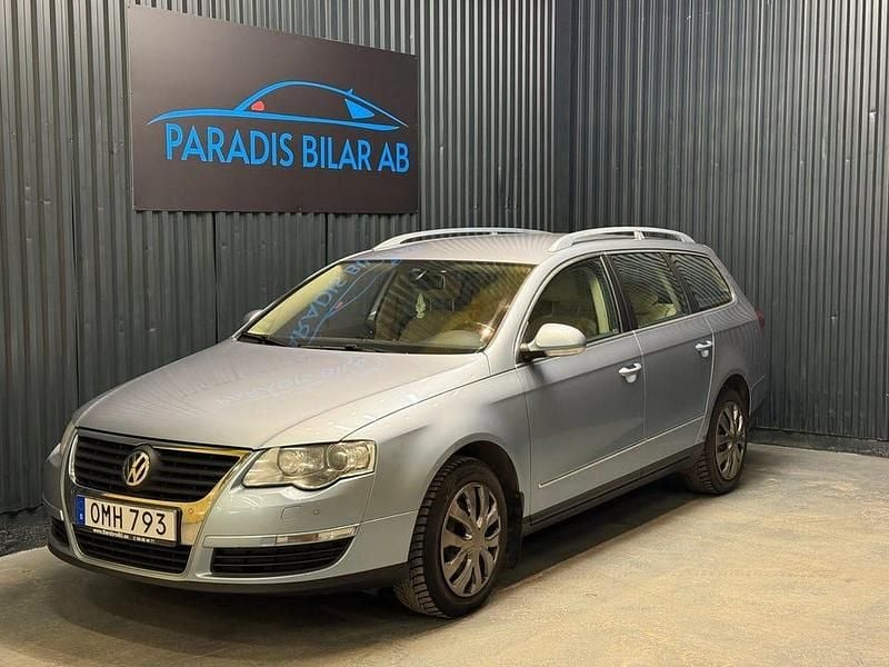 Begagnad VW Passat Sportline 150 HK (110 kW) 2009 Ljusblå Kombi