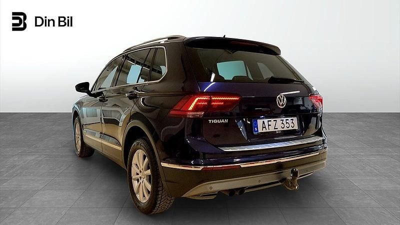 Begagnad VW Tiguan 190 HK (139 kW) 2018 Blå SUV