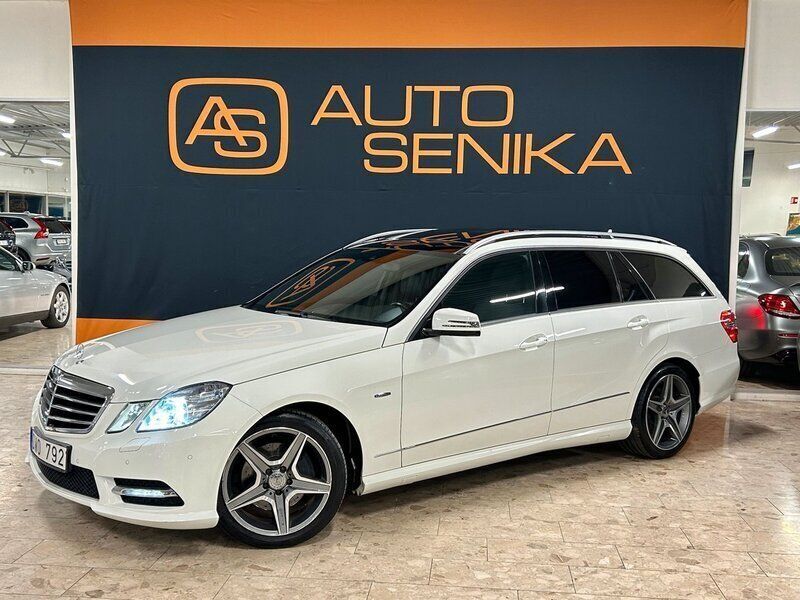 Vit Begagnad 2011 Mercedes E350 AMG Kombi | 169 900 kr - Bild 1/4