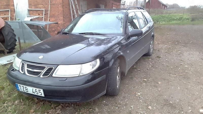 Svart Begagnad 2003 Saab 9-5 Linear Kombi | 5 500 kr (Bra pris) - Bild 1/4
