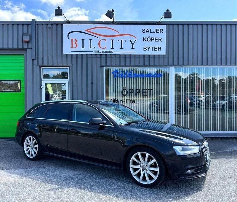 Svart Begagnad 2013 Audi A4 Kombi | 69 900 kr (Bra pris) - Bild 1/4