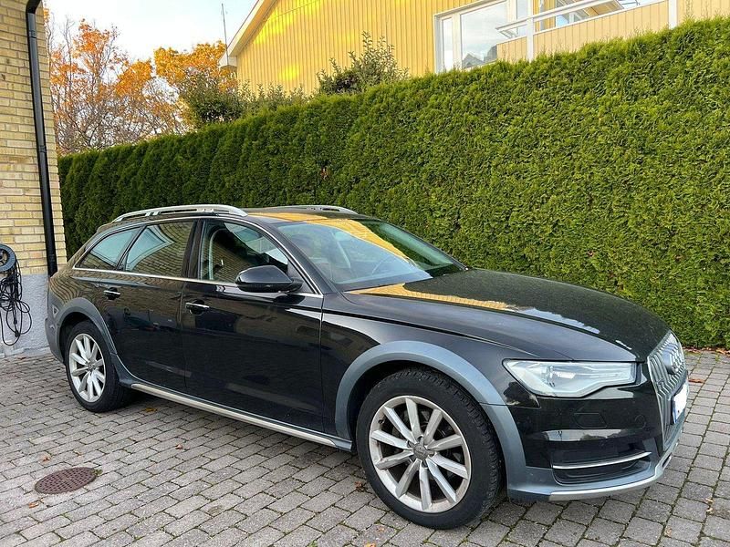 Svart Begagnad 2015 Audi A6 Allroad Kombi | 199 000 kr (Marknadspris) - Bild 1/4