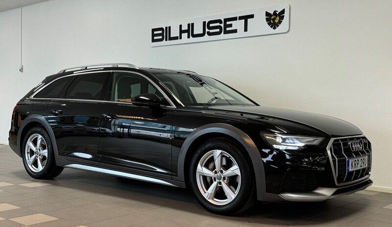 Svart Begagnad 2019 Audi A6 Allroad Kombi | 369 900 kr (Marknadspris) - Bild 1/4