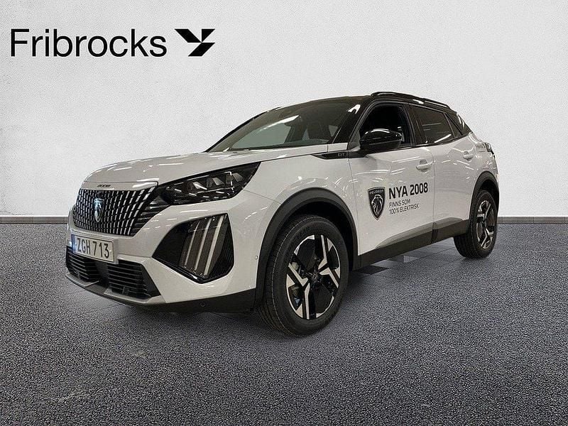 Vit Begagnad 2025 Peugeot 2008 GT SUV | 289 800 kr (Marknadspris) - Bild 1/4
