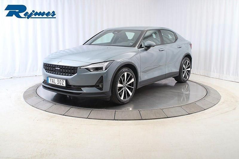 Grå Begagnad 2021 Polestar 2 Long Range Single Motor Sedan | 297 800 kr (Bra pris) - Bild 1/4