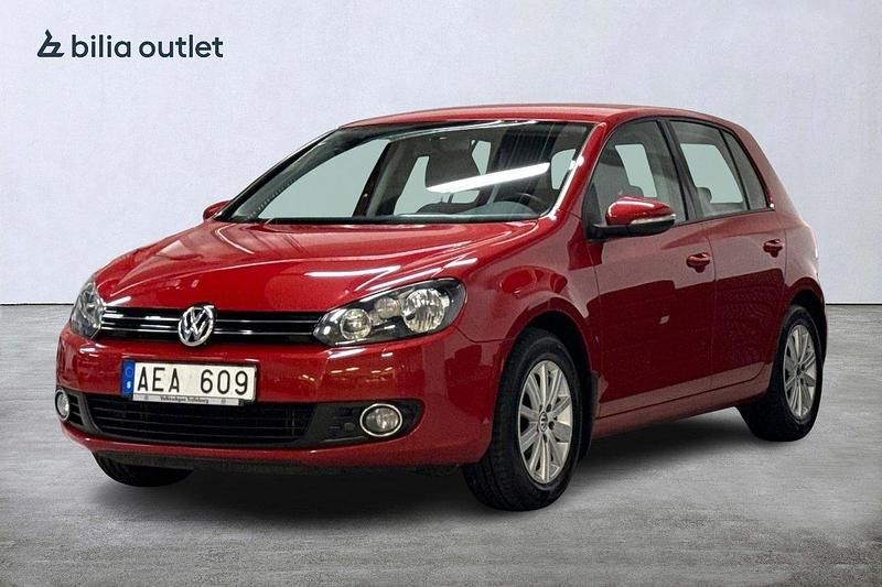 Röd Begagnad 2011 VW Golf Halvkombi | 69 900 kr (Marknadspris) - Bild 1/3
