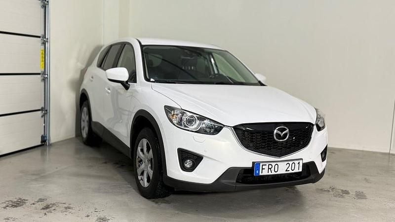 Vit Begagnad 2013 Mazda CX-5 SUV | 124 900 kr (Marknadspris) - Bild 1/4