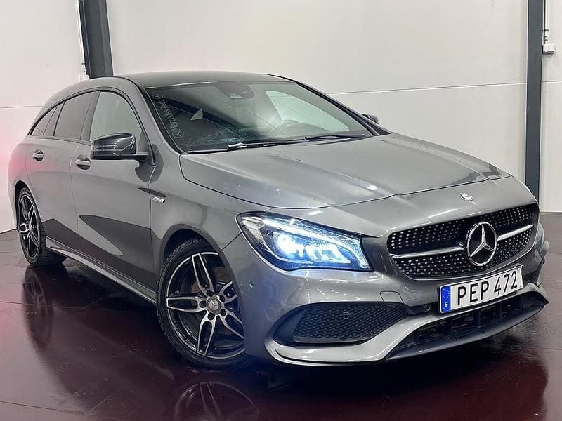Mörkgrå Begagnad 2016 Mercedes 220 AMG Kombi | 174 900 kr (Bra pris) - Bild 1/4