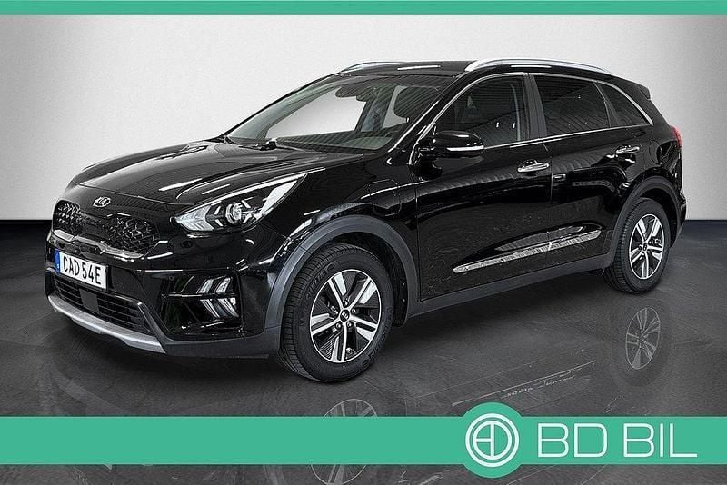 Svart (svartmetallic) Begagnad 2020 Kia Niro Advance SUV | 189 900 kr (Bra pris) - Bild 1/3