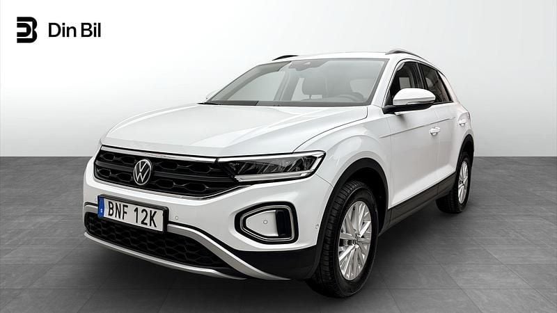 Vit Begagnad 2022 VW T-Roc SUV | 224 500 kr (Bra pris) - Bild 1/4