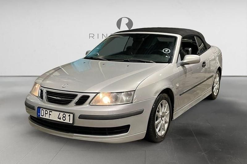 Begagnad Saab 9-3 Linear 150 HK (110 kW) 2005 Silver Cab