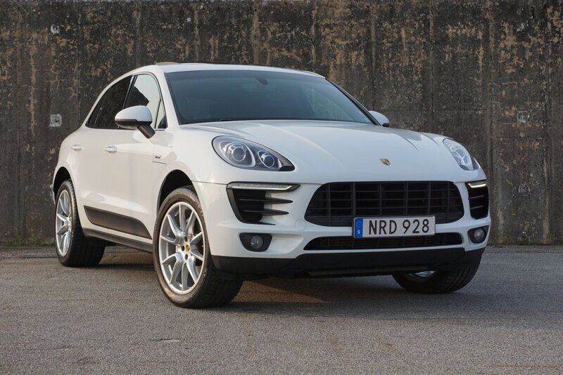 Vit Begagnad 2014 Porsche Macan S Sport SUV | 339 900 kr (Marknadspris) - Bild 1/4