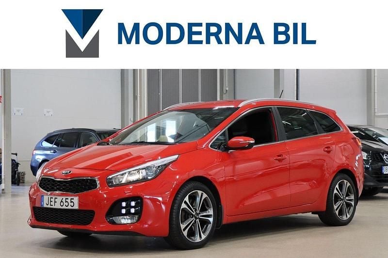 Röd Begagnad 2015 Kia Ceed Sportswagon GT-Line Kombi | 127 900 kr (Marknadspris) - Bild 1/4