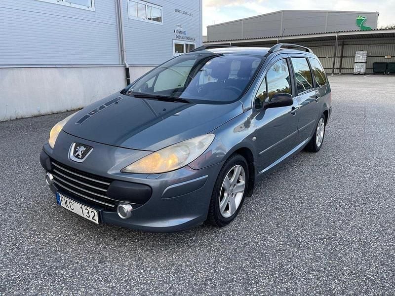 Grå Begagnad 2007 Peugeot 307 Kombi | 14 900 kr (Bra pris) - Bild 1/4