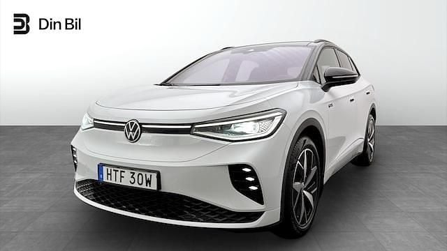 Vit Begagnad 2023 VW ID.4 GTX SUV | 434 900 kr - Bild 1/3