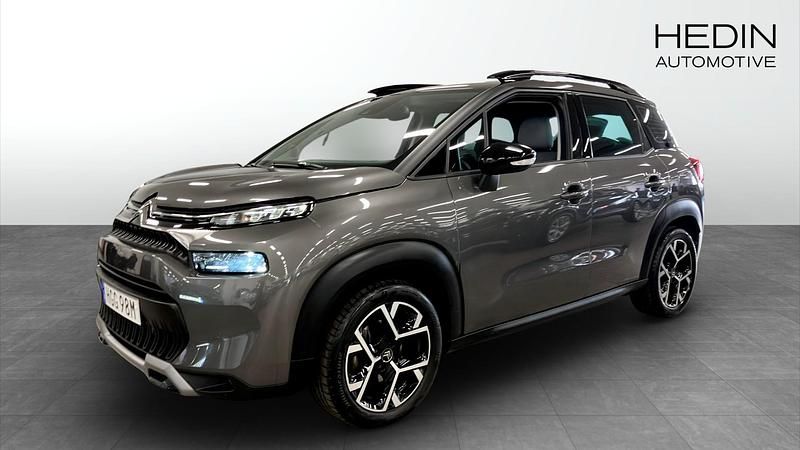 Grå (grey) Begagnad 2021 Citroën C3 Aircross Shine SUV | 179 000 kr (Marknadspris) - Bild 1/4