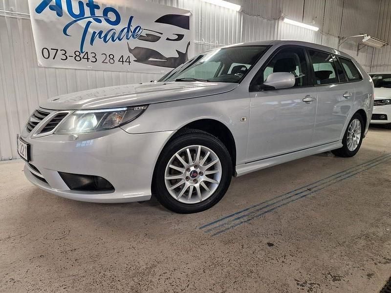 Grå Begagnad 2010 Saab 9-3 Kombi | 54 900 kr (Marknadspris) - Bild 1/4