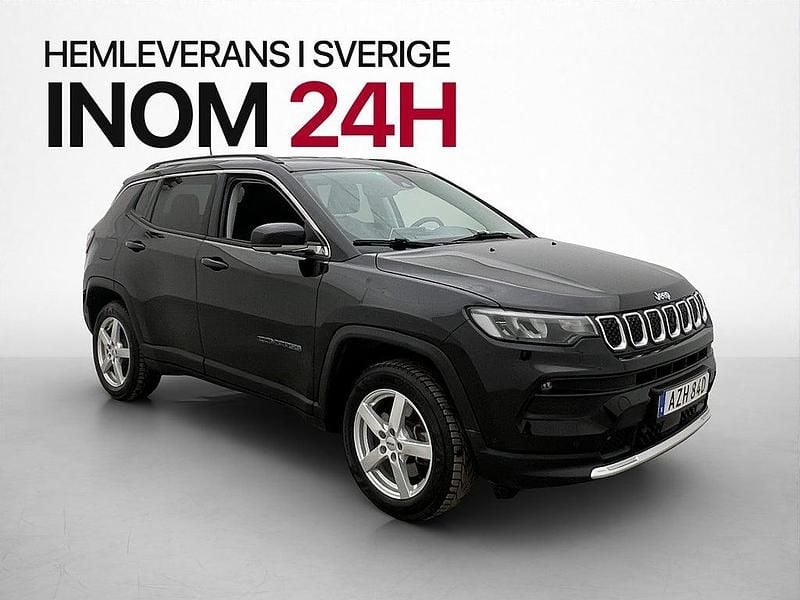 Begagnad Jeep Compass Limited 131 HK (96 kW) 2021 Svart SUV