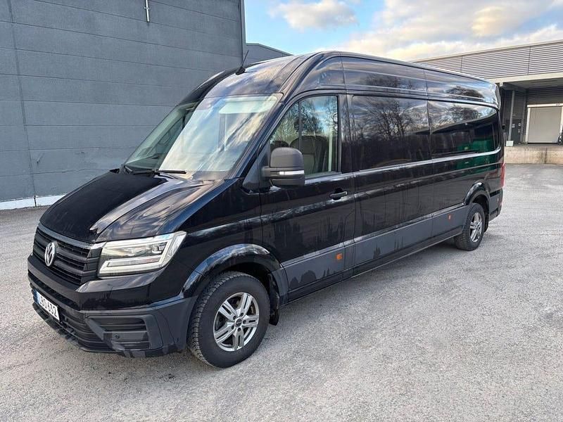 Svart Begagnad 2020 VW Crafter Van | 299 000 kr (Dyr) - Bild 1/4
