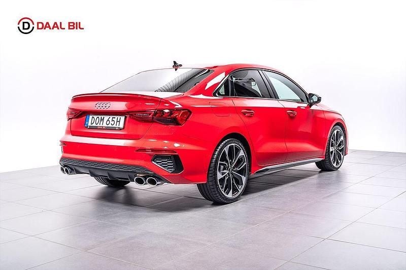 Begagnad Audi S3 310 HK (228 kW) 2021 Röd Sedan