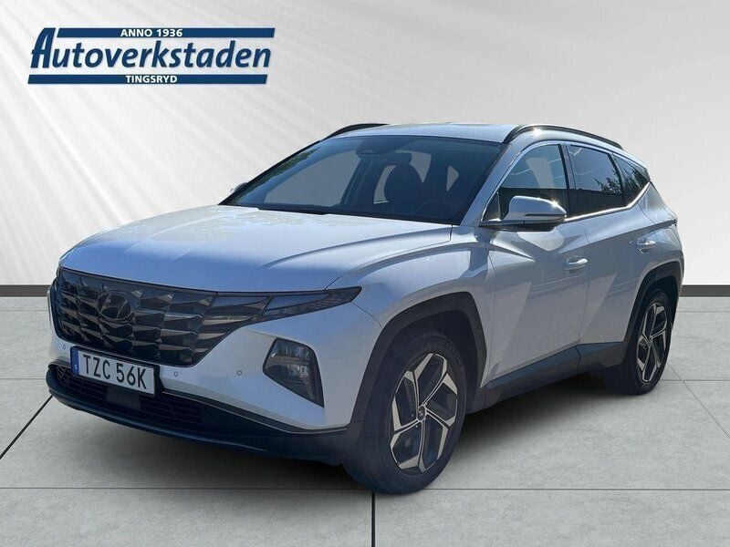 Vit Begagnad 2022 Hyundai Tucson Advanced SUV | 339 000 kr (Marknadspris) - Bild 1/4