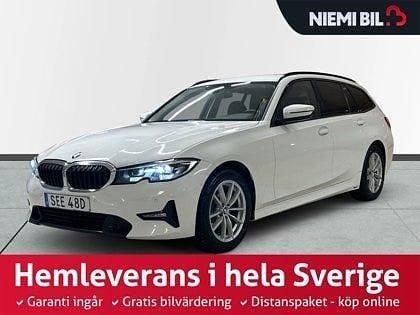 Vit Begagnad 2020 BMW 320 Kombi | 314 900 kr (Marknadspris) - Bild 1/3