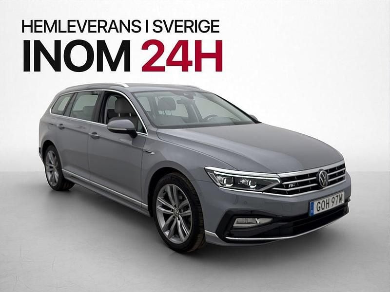 Begagnad VW Passat R-line 200 HK (147 kW) 2022 Grå Kombi
