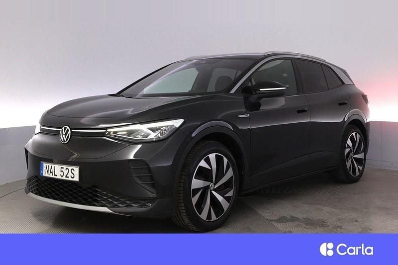 Mörkgrå Begagnad 2021 VW ID.4 Pro Performance SUV | 314 900 kr (Marknadspris) - Bild 1/4