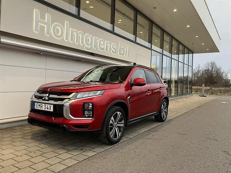 Mörkröd Begagnad 2019 Mitsubishi ASX SUV | 229 500 kr (Marknadspris) - Bild 1/3