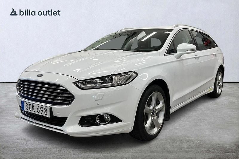 Vit Begagnad 2015 Ford Mondeo Titanium Kombi | 139 900 kr (Bra pris) - Bild 1/3