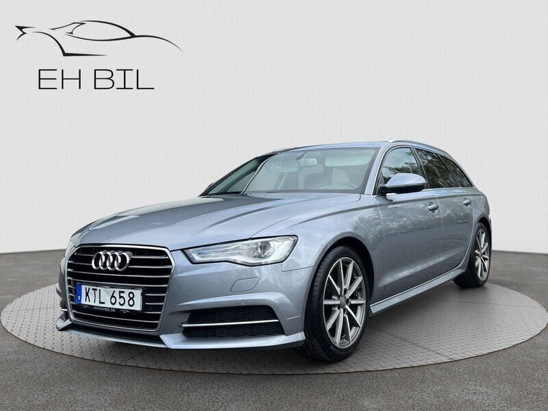 Grå Begagnad 2016 Audi A6 S-Line Kombi | 194 900 kr (Marknadspris) - Bild 1/4