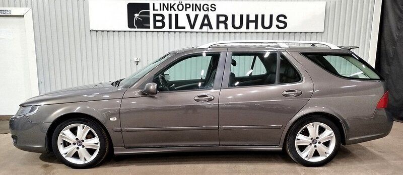 Brun Begagnad 2007 Saab 9-5 Vector Kombi | 84 900 kr - Bild 1/4