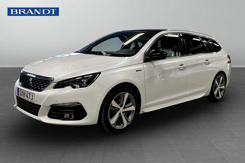 Begagnad Peugeot 308 SW GT-line 132 HK (97 kW) 2019 Vit Kombi