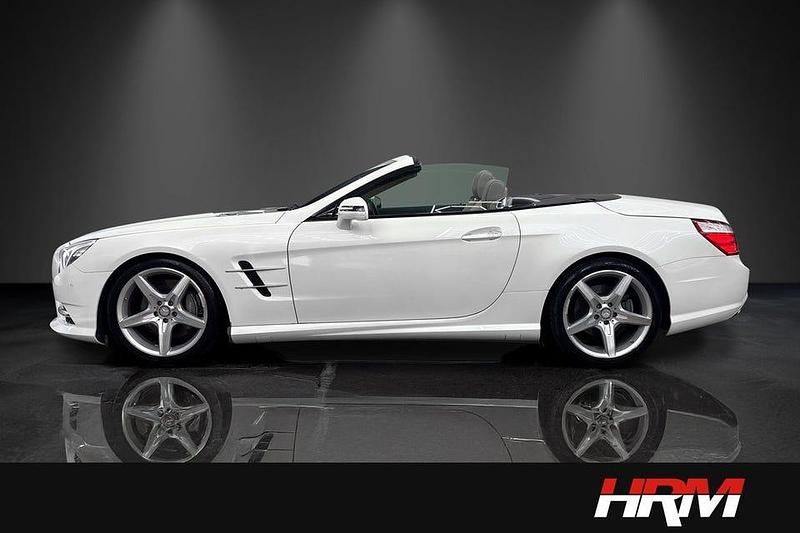 Begagnad Mercedes SL500 AMG 435 HK (319 kW) 2013 Vit Cab