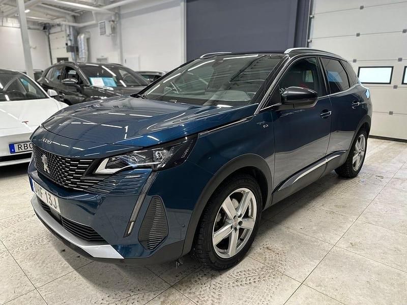 Begagnad Peugeot 3008 GT 131 HK (96 kW) 2022 Blå SUV