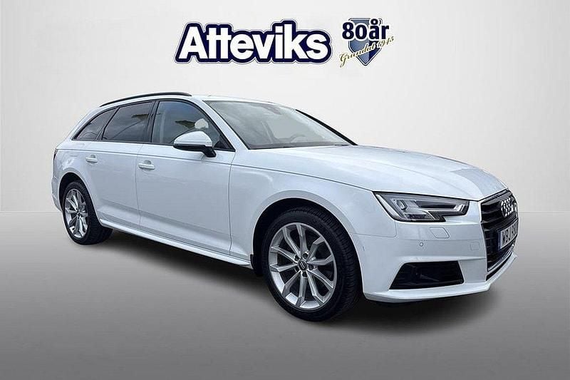 Vit Begagnad 2019 Audi A4 Proline Kombi | 179 900 kr (Marknadspris) - Bild 1/4