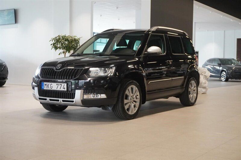 Svart Begagnad 2013 Skoda Yeti SUV | 114 800 kr (Marknadspris) - Bild 1/4