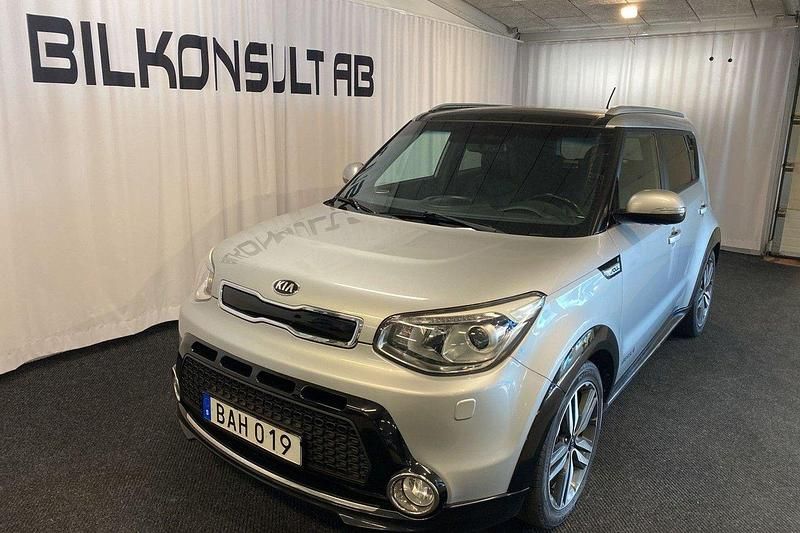 Grå Begagnad 2014 Kia Soul SUV | 87 500 kr (Marknadspris) - Bild 1/4