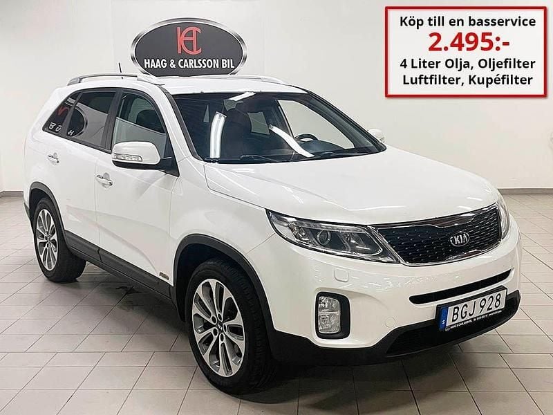 Vit Begagnad 2014 Kia Sorento SUV | 149 000 kr (Marknadspris) - Bild 1/4