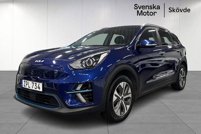 Blå Begagnad 2021 Kia e-Niro 2 SUV | 259 200 kr (Bra pris) - Bild 1/4