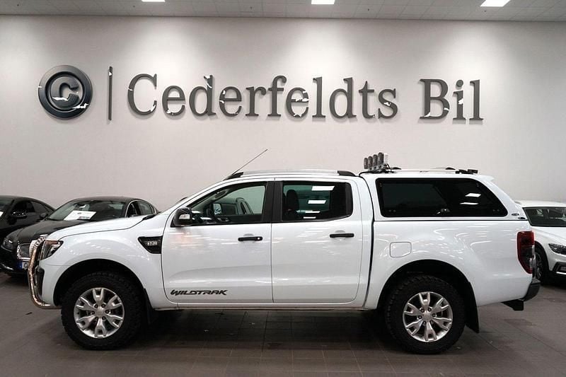 Vit Begagnad 2015 Ford Ranger Pickup | 219 700 kr (Marknadspris) - Bild 1/4