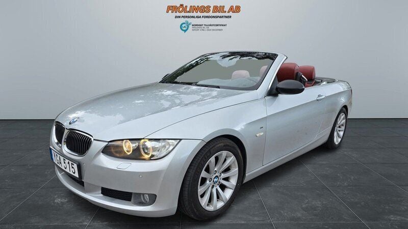 Grå Begagnad 2008 BMW 325 Cabriolet Comfort Edition Cab | 129 000 kr (Bra pris) - Bild 1/4
