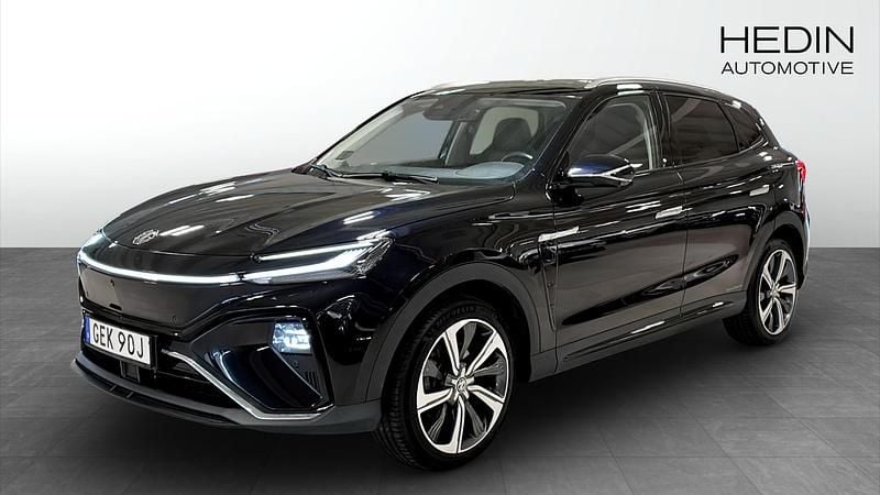 Svart (black) Begagnad 2022 MG Marvel R Performance SUV | 299 900 kr - Bild 1/4